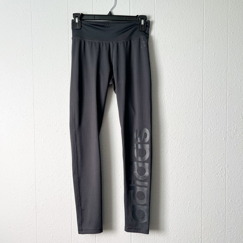 Adidas Leggings Womens Small Climalite Activewear Walking Running Gym Workout
